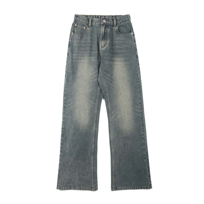 Washed-out Vintage Skinny Jeans For Men