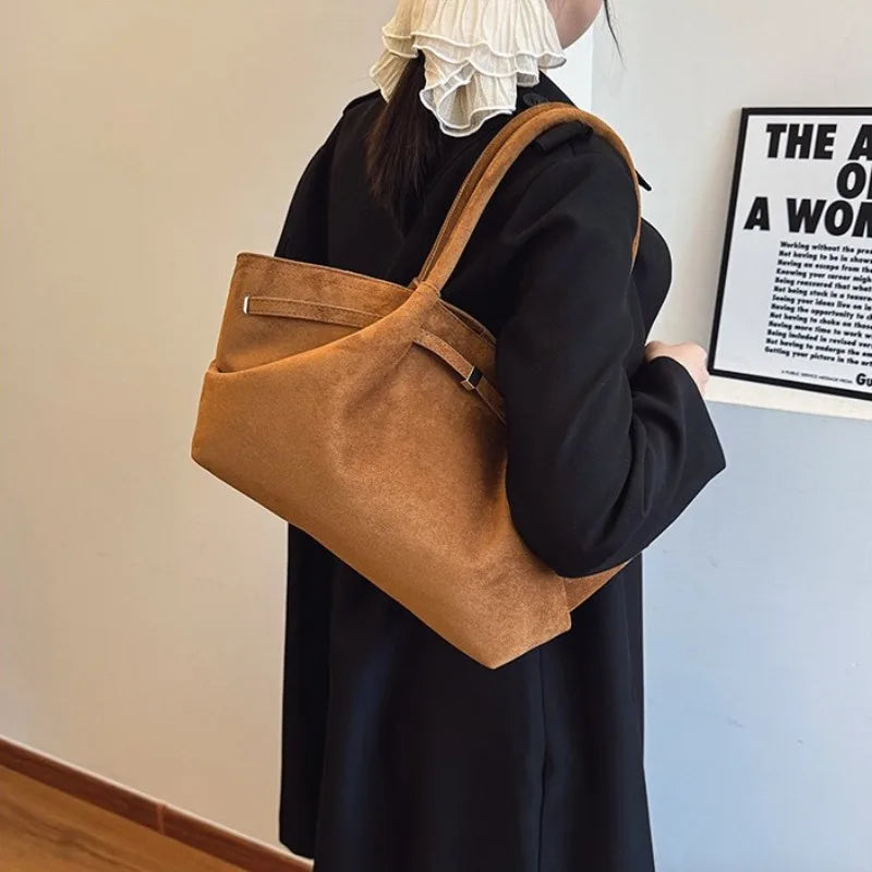 Fashion Large Capacity Tote Bag 2025 New Concise Versatile High Quality Women's Shoulder Bags Trend Commute Underarm Women's Bag