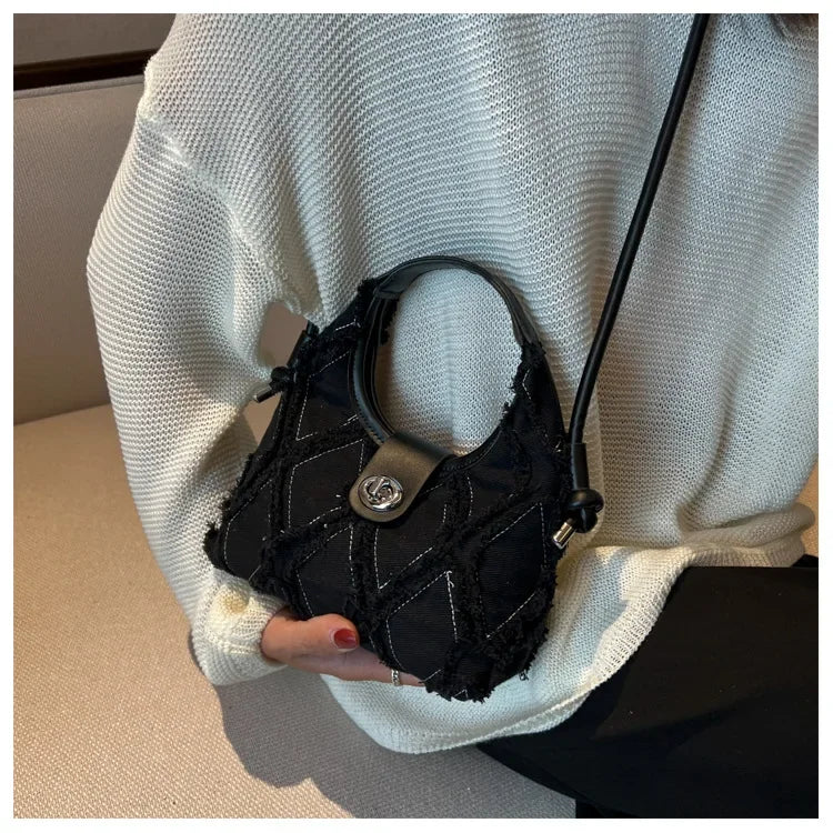 Fashion Women Bags Denim Messenger Bag New Trend Summer Handbags Lady Single Shoulder Bag Women's Bag Crossbody Bags Female