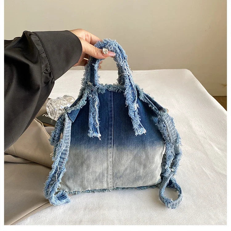 Crossbody Bags for Women 2025 New Denim Fabric Hot Sale Bags for Women Large Capacity Soft Bolsos Casual Versatile Shoulder Bags