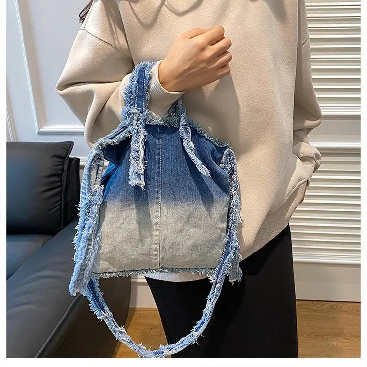 Crossbody Bags for Women 2025 New Denim Fabric Hot Sale Bags for Women Large Capacity Soft Bolsos Casual Versatile Shoulder Bags