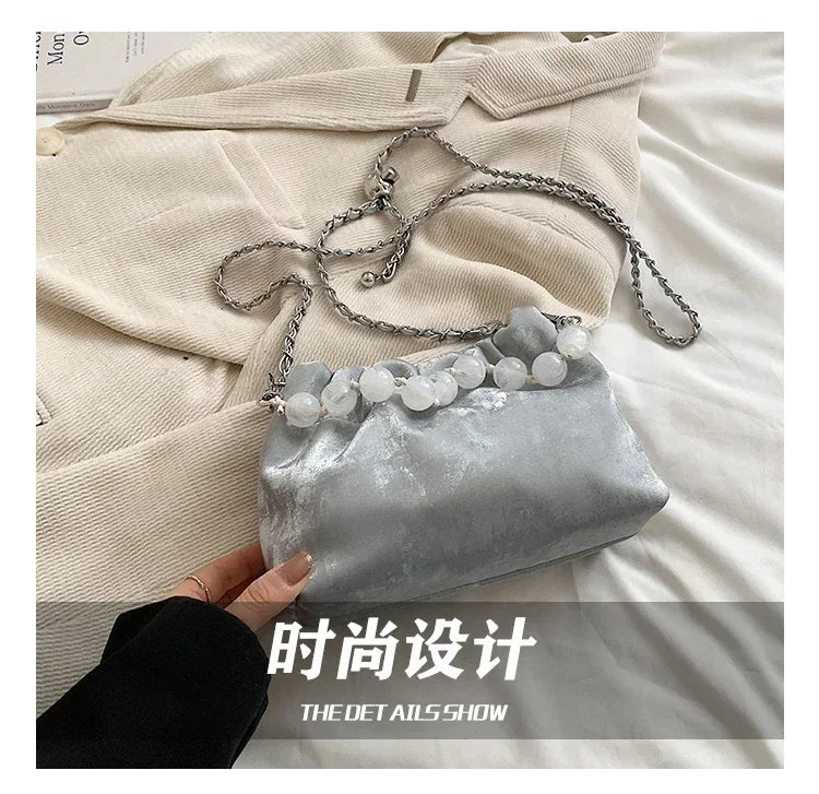 Fashion PU Casual Crossbody Bags Versatile Compact Handbags Solid Hasp Designer Bucket Shoulder Bags for Women 2025 on Sale