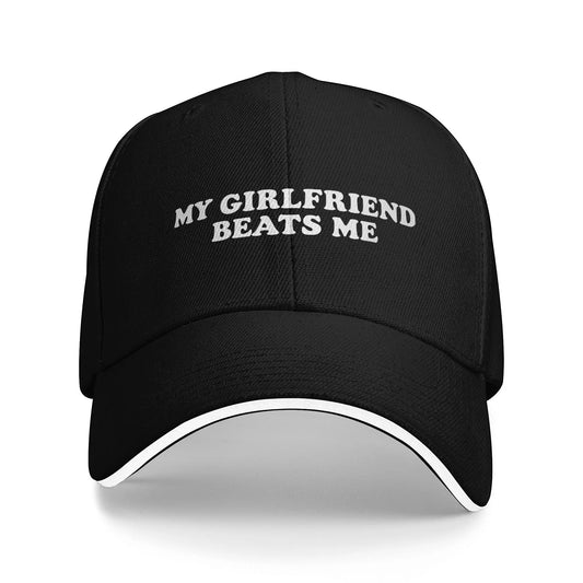 My Girlfriend Beats Me Baseball Cap  Fashion Trucker Hat Summer Men Adult Outdoor Gym Baseball Caps