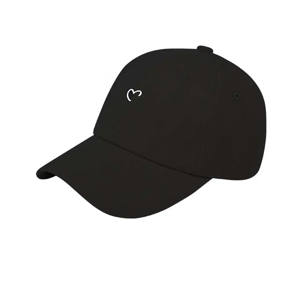 DIY Style Caps Hip Hop Love Girl Baseball Caps Snapback Couple Cap Peaked Cap Heart Embroidery Caps Baseball Caps Sun Hat