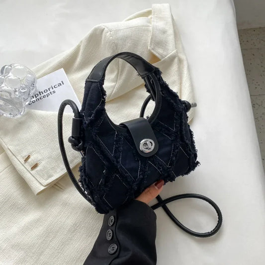 Fashion Women Bags Denim Messenger Bag New Trend Summer Handbags Lady Single Shoulder Bag Women's Bag Crossbody Bags Female